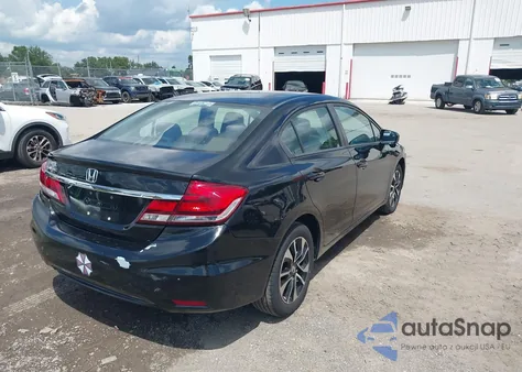 2015 Honda Civic Ex from USA, damaged, VIN 19XFB2F80FE230652